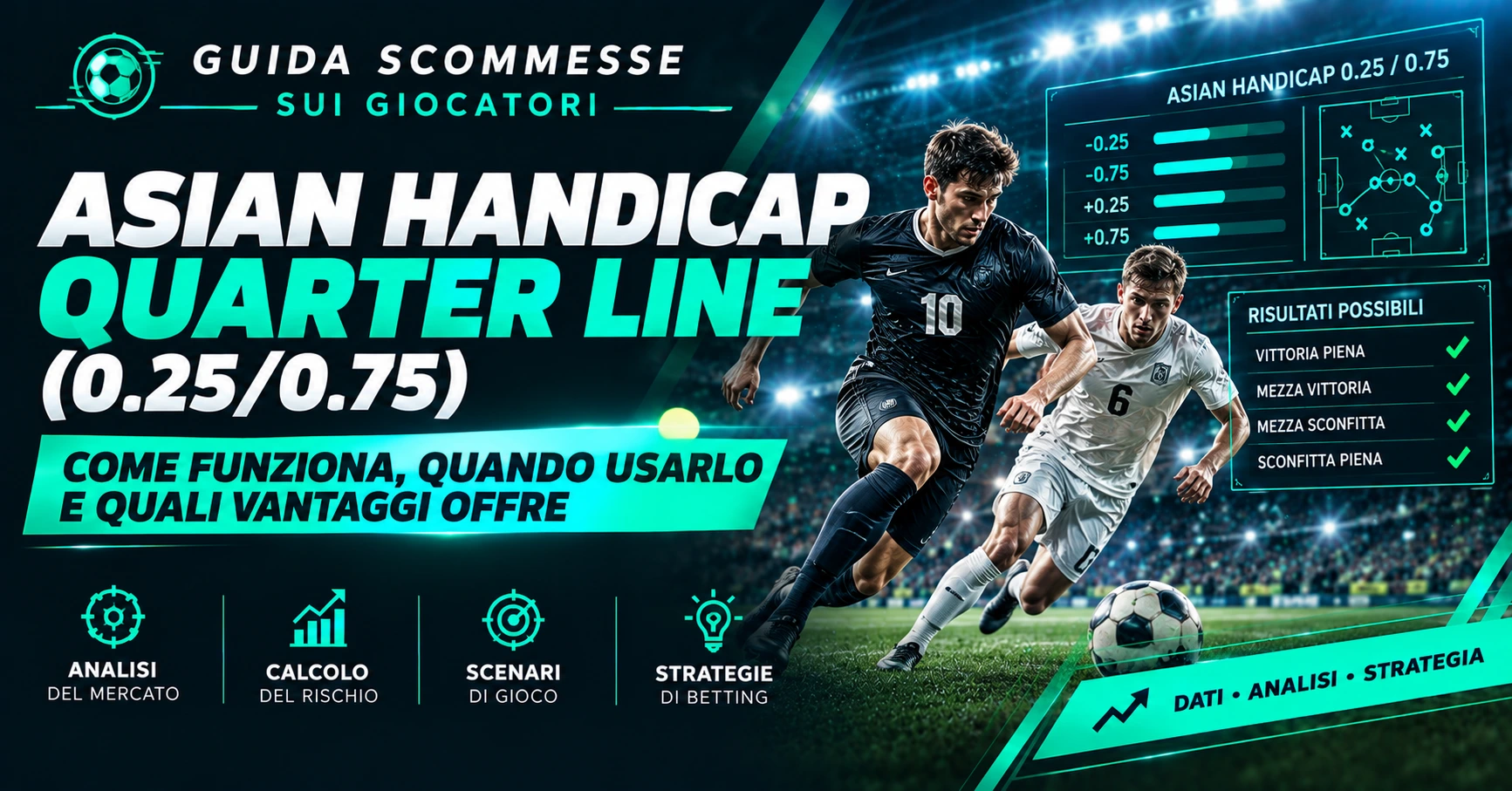 Guida all&rsquo;Asian Handicap nel calcio